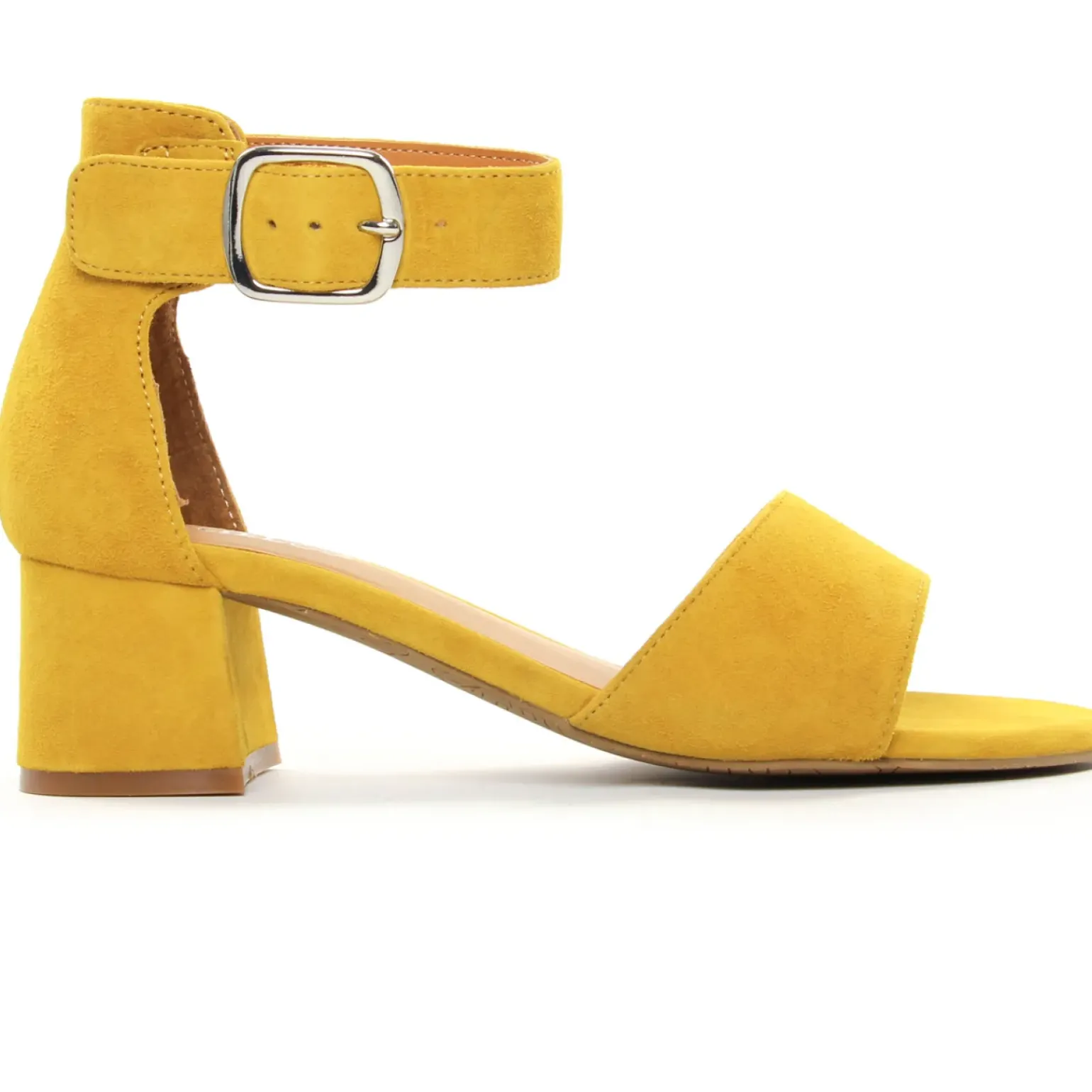 Nu-Pieds Talon Regarde Le Ciel Cathy-08 Yellow