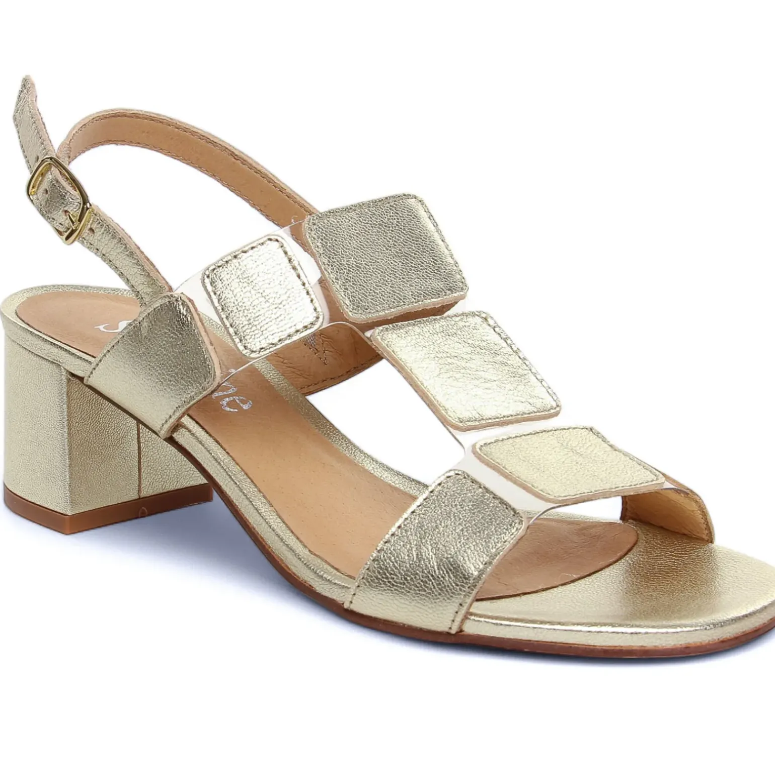 Nu-Pieds Talon Scarlatine Co45663 Carrara Cristal