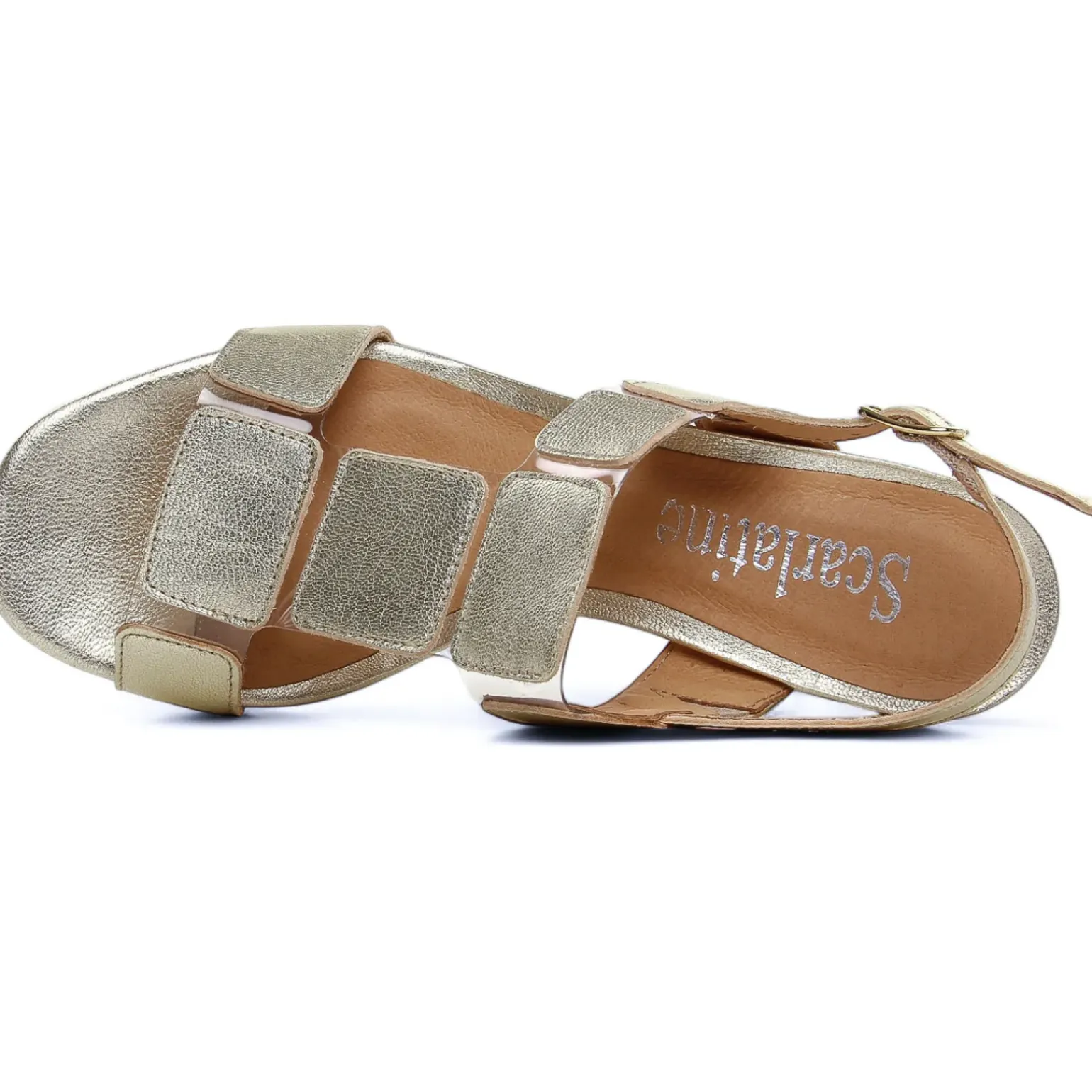 Nu-Pieds Talon Scarlatine Co45663 Carrara Cristal