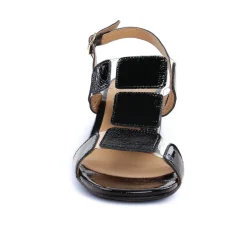 Nu-Pieds Talon Scarlatine Co45663 Noir Crital
