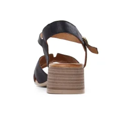 Nu-Pieds Talon Scarlatine Jade Noir