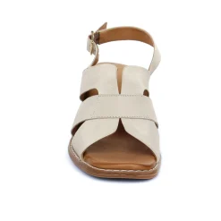 Nu-Pieds Talon Scarlatine Nava Beige