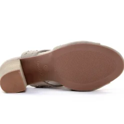 Nu-Pieds Talons Hauts Carmela 06662 Taupe