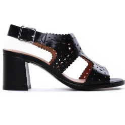 Nu-Pieds Talons Hauts Emilie Karston Lisa Noir