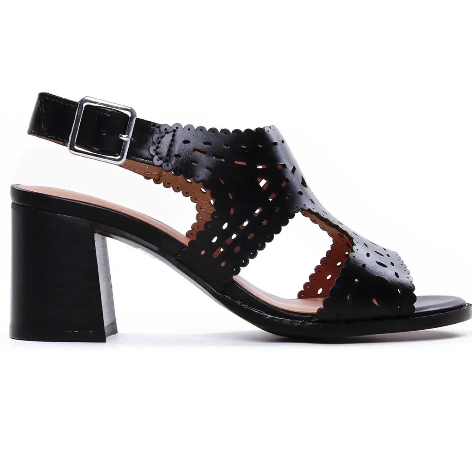 Nu-Pieds Talons Hauts Emilie Karston Lisa Noir
