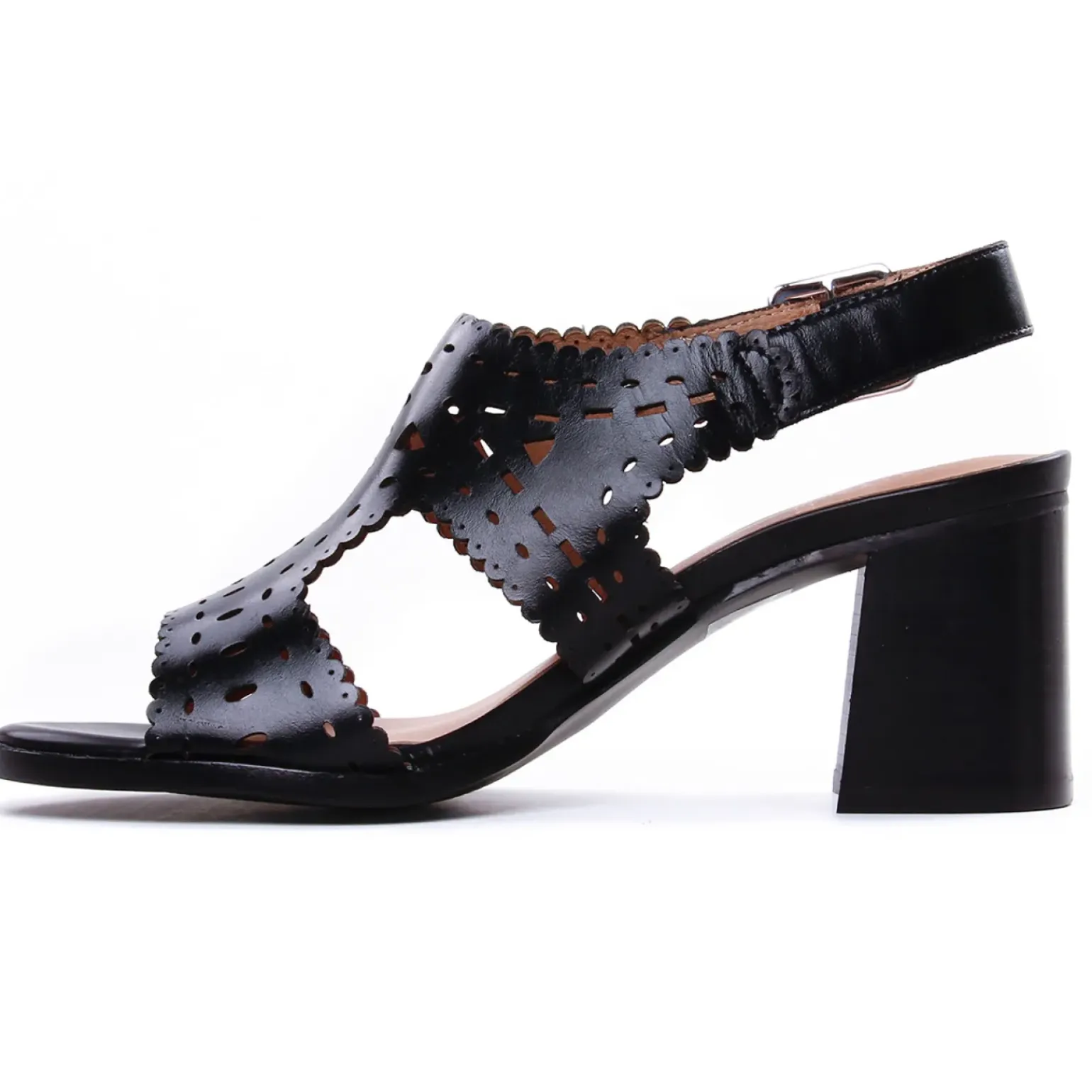 Nu-Pieds Talons Hauts Emilie Karston Lisa Noir