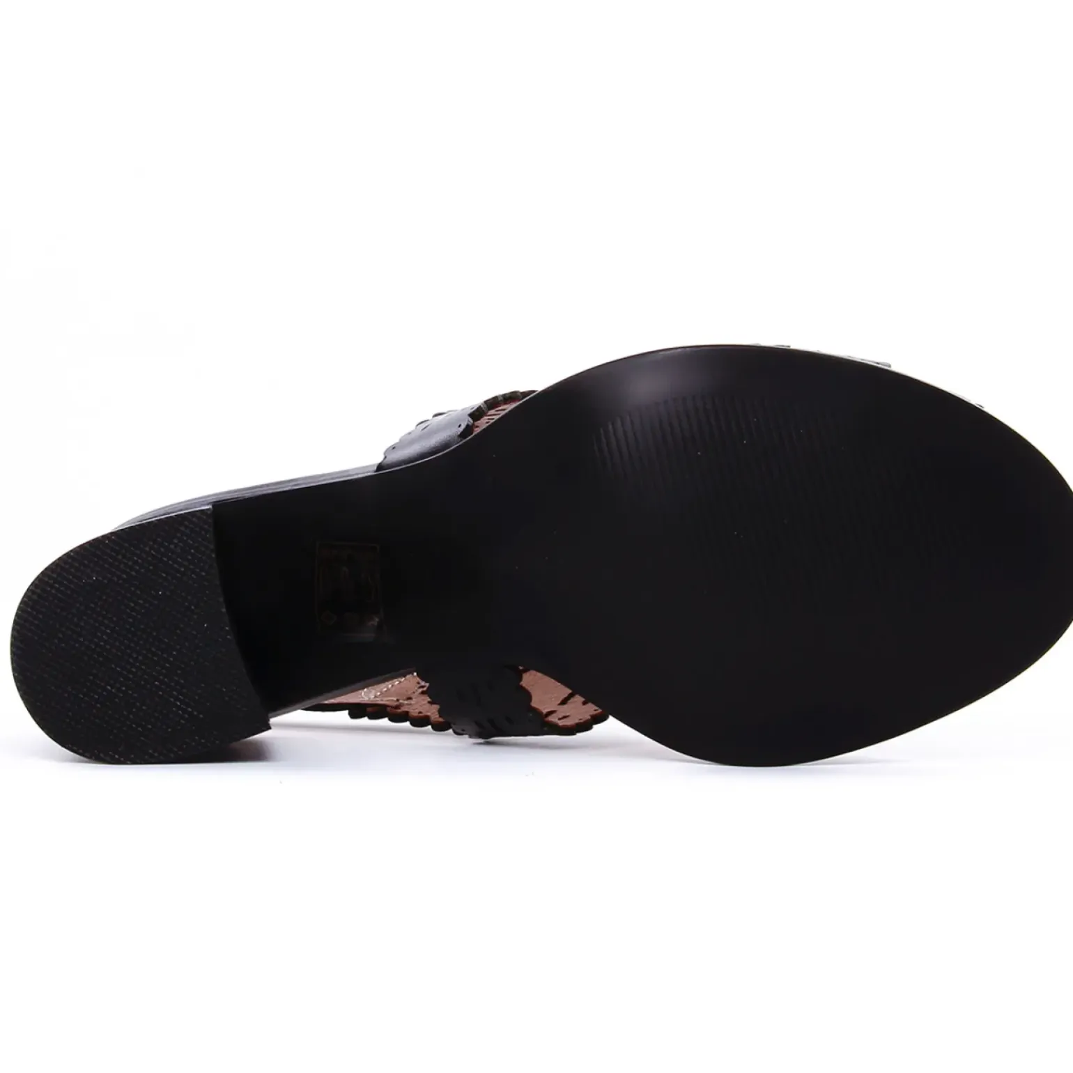 Nu-Pieds Talons Hauts Emilie Karston Lisa Noir