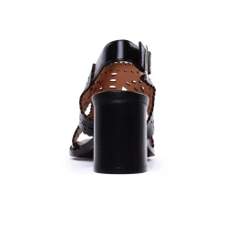 Nu-Pieds Talons Hauts Emilie Karston Lisa Noir