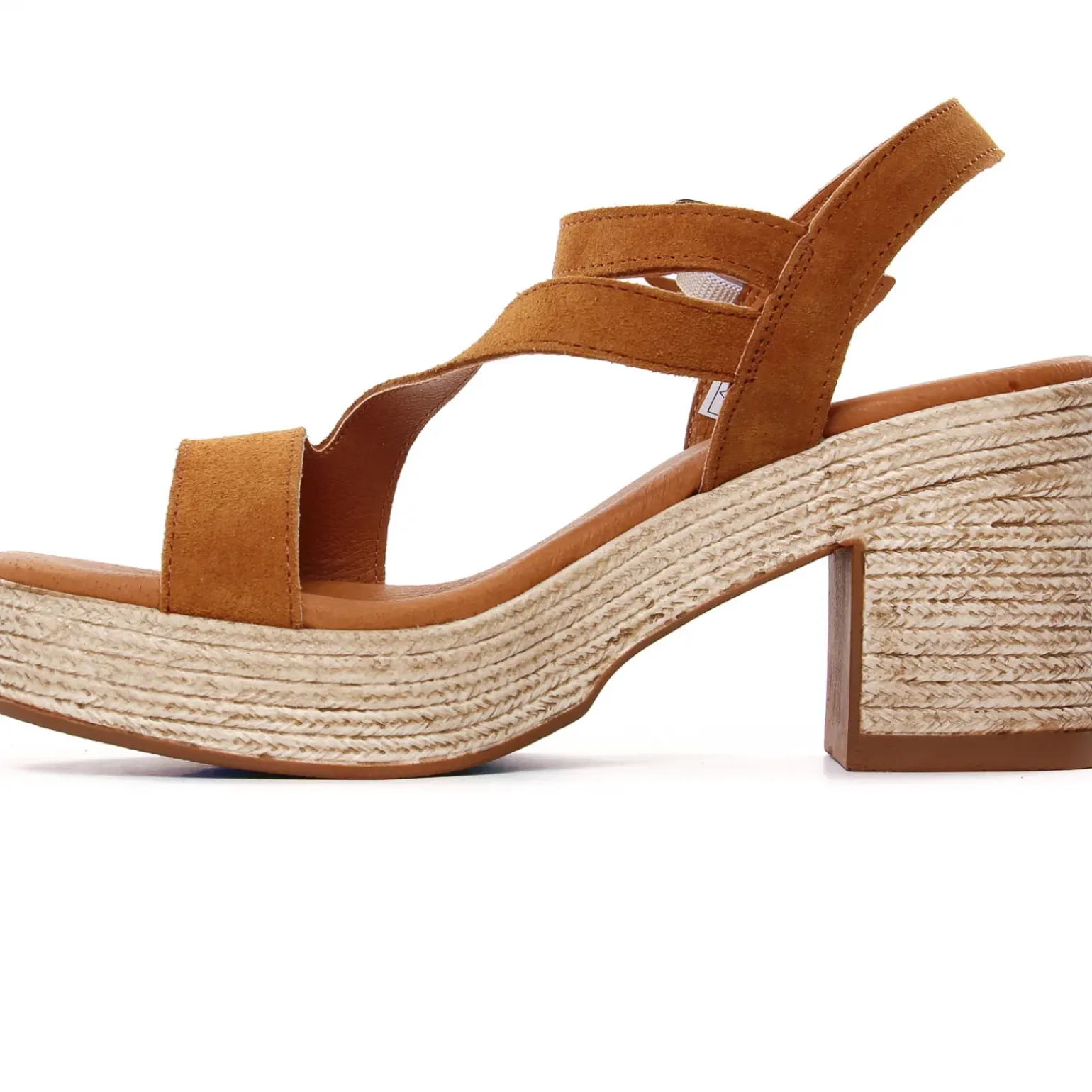 Nu-Pieds Talons Hauts Eva Frutos 4642 Cuero