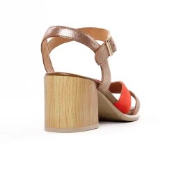 Nu-Pieds Talons Hauts Fugitive Glasco Orange