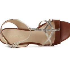 Nu-Pieds Talons Hauts Les Tropeziennes Limona Tan
