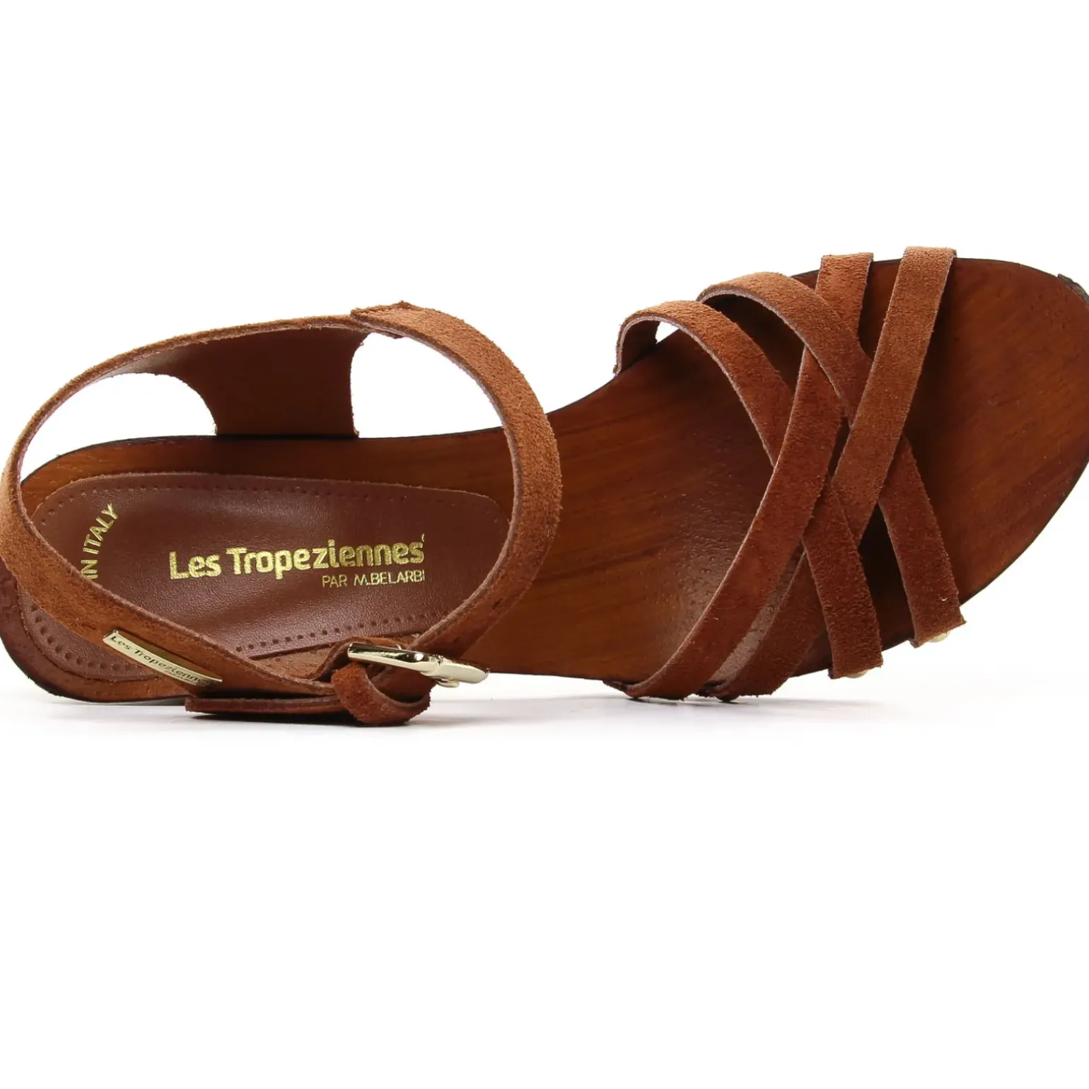 Nu-Pieds Talons Hauts Les Tropeziennes Toopaya Camel
