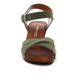 Nu-Pieds Talons Hauts Les Tropeziennes Toopino Kaki