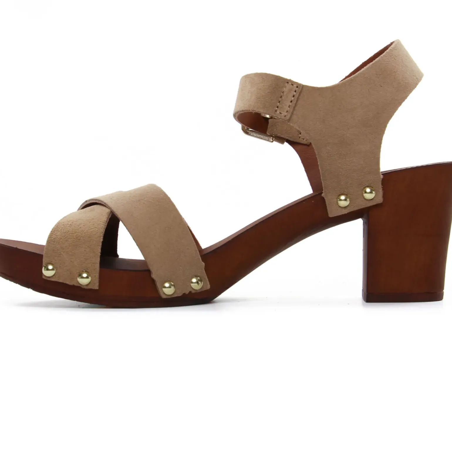 Nu-Pieds Talons Hauts Les Tropeziennes Toopino Taupe