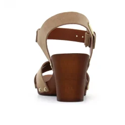 Nu-Pieds Talons Hauts Les Tropeziennes Toopino Taupe