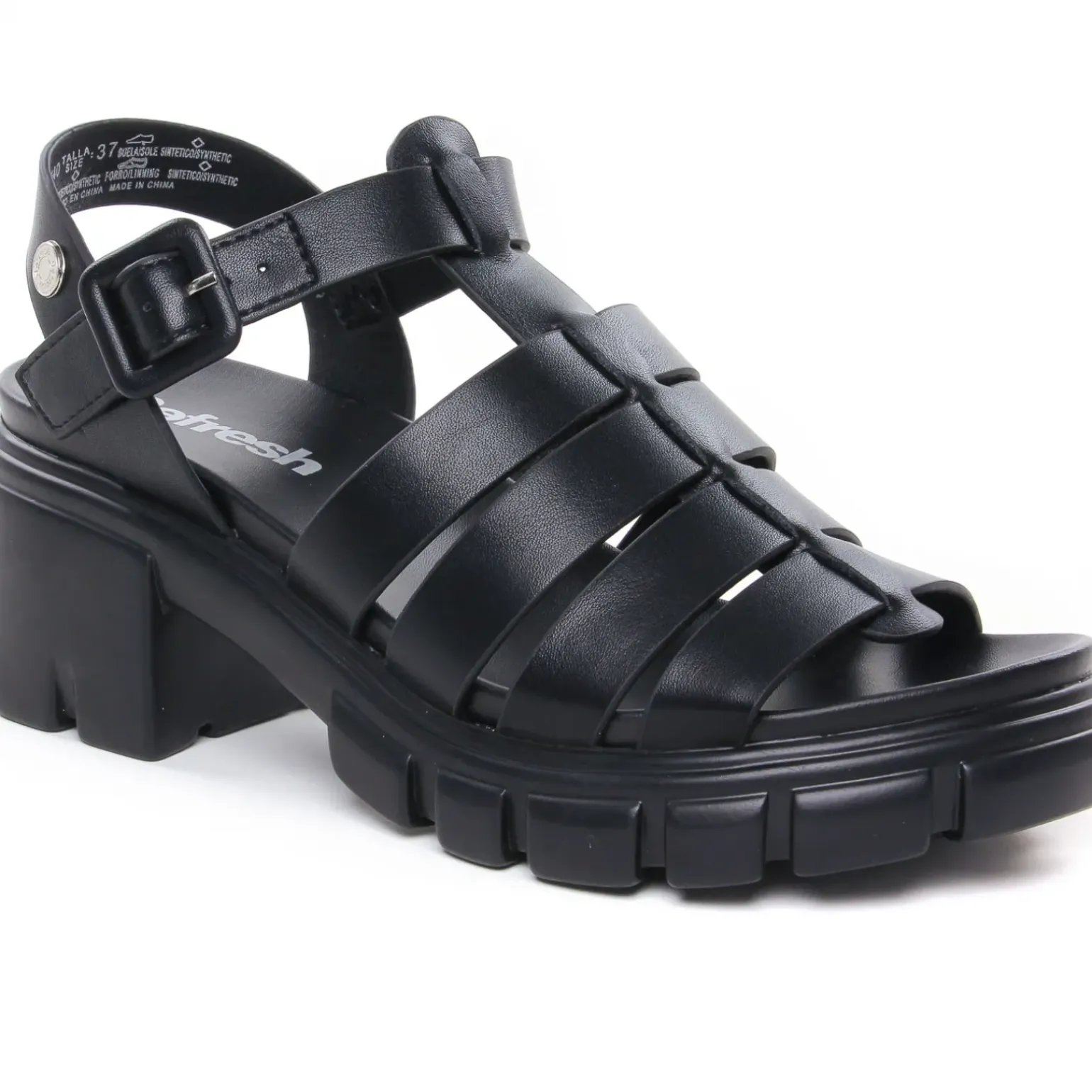 Nu-Pieds Talons Hauts Refresh 171540 Black