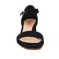 Nu-Pieds Talons Hauts Scarlatine 44814 Noir