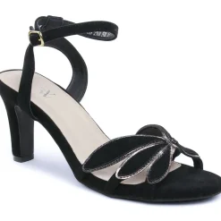 Nu-Pieds Talons Hauts Vanessa Wu Aveline Sd2768 Noir