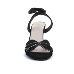 Nu-Pieds Talons Hauts Vanessa Wu Aveline Sd2768 Noir