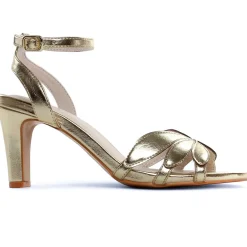 Nu-Pieds Talons Hauts Vanessa Wu Aveline Sd2768 Or
