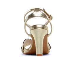 Nu-Pieds Talons Hauts Vanessa Wu Aveline Sd2768 Or