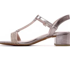 Nu-Pieds Trotteurs Marco Tozzi 28233 Rose Met Comb