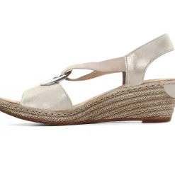 Nu-Pieds Trotteurs Rieker 624H6-60 Muschel