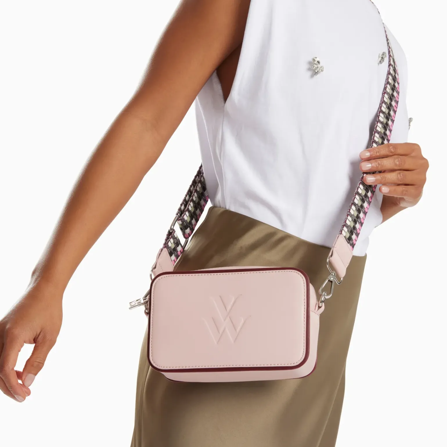 Sac À Main Vanessa Wu Ilona Ma0107 Rose