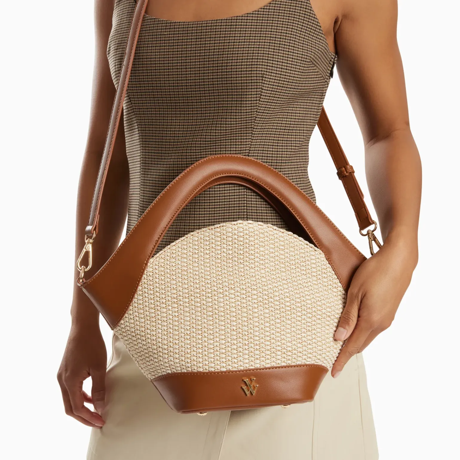 Sac À Main Vanessa Wu Juliane Ma0104 Camel