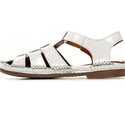 Sandales Coco Et Abricot Magescq Blanc