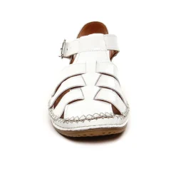 Sandales Coco Et Abricot Magescq Blanc