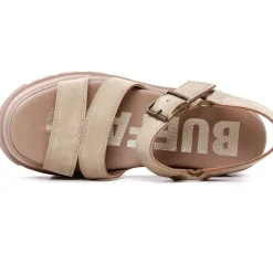 Sandales Compensées Buffalo 1602190 Beige