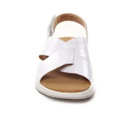 Sandales Compensées Caprice 28702 White Naplak