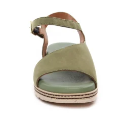 Sandales Compensées Dorking D8771 Kaki