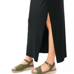 Sandales Compensées Dorking D8771 Kaki