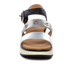 Sandales Compensées Fugitive Kinoa Noir