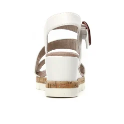 Sandales Compensées Jana 28370 White