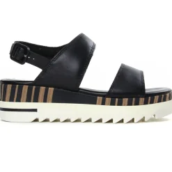 Sandales Compensées Marco Tozzi 28730 Black Antic