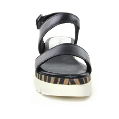 Sandales Compensées Marco Tozzi 28730 Black Antic