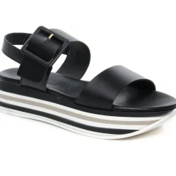 Sandales Compensées Marco Tozzi 28781 Black Comb