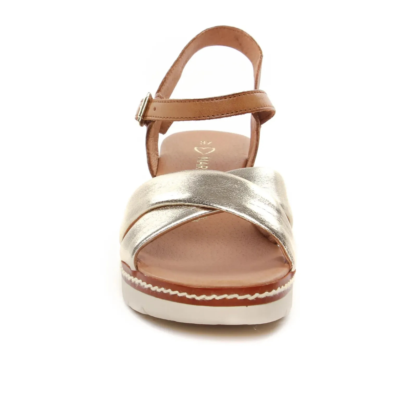 Sandales Compensées Marco Tozzi 28722 Gold Comb