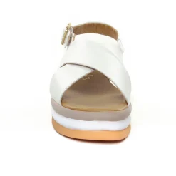 Sandales Compensées Marco Tozzi 28354 White Nappa