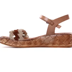 Sandales Compensées Porronet 2827 Taupe