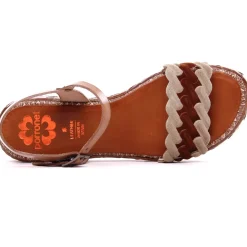 Sandales Compensées Porronet 2827 Taupe