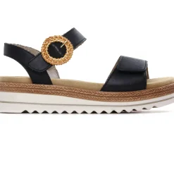 Sandales Compensées Remonte D0Q52-00 Noir