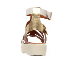 Sandales Compensées Scarlatine Co45418A Opalo Latte