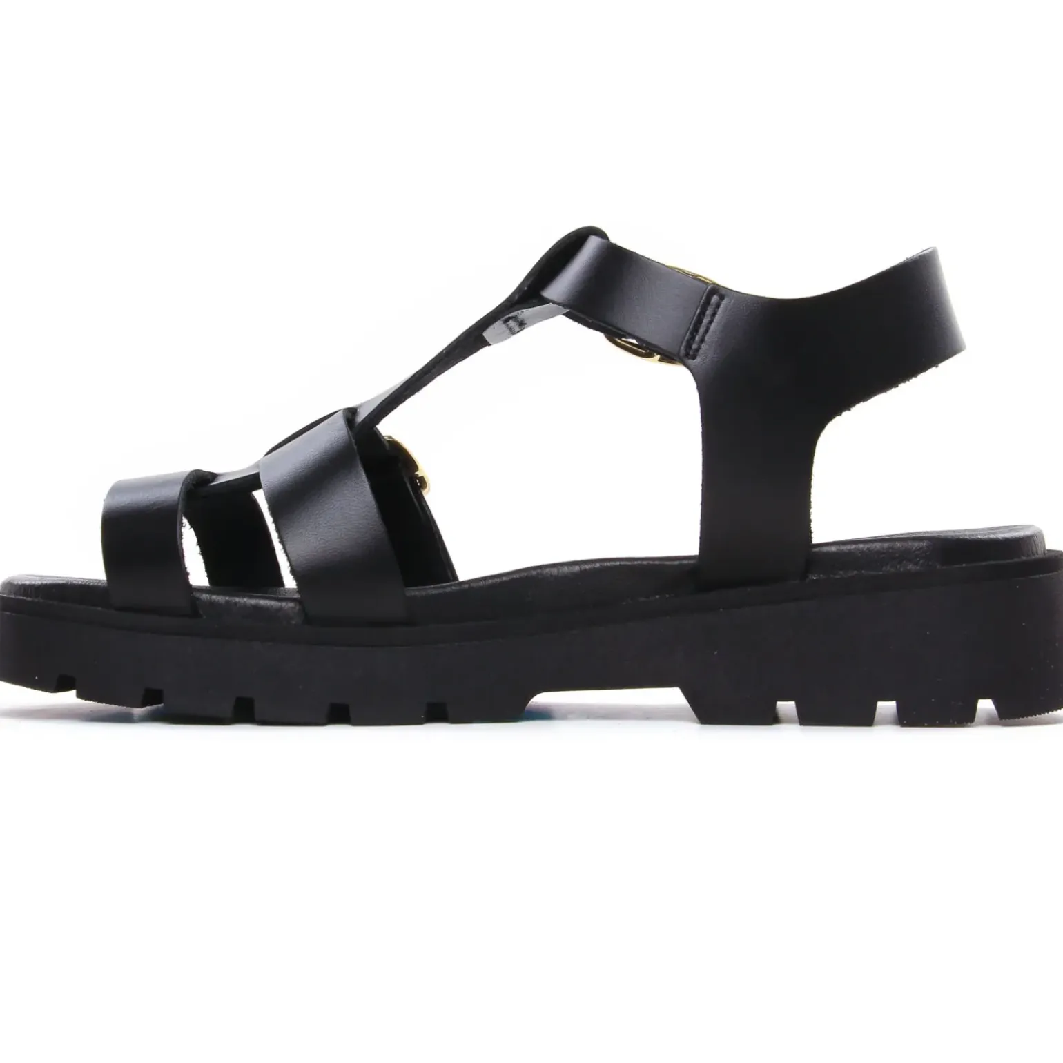 Sandales Compensées Scarlatine Co45420B Noir