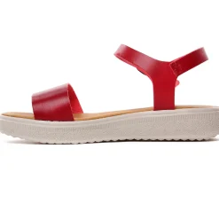 Sandales Compensées Scarlatine 34529 Rouge