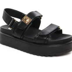 Sandales Compensées Steve Madden Bigmona Black