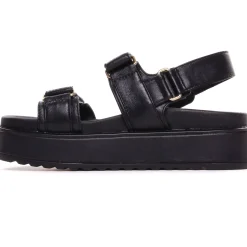 Sandales Compensées Steve Madden Bigmona Black